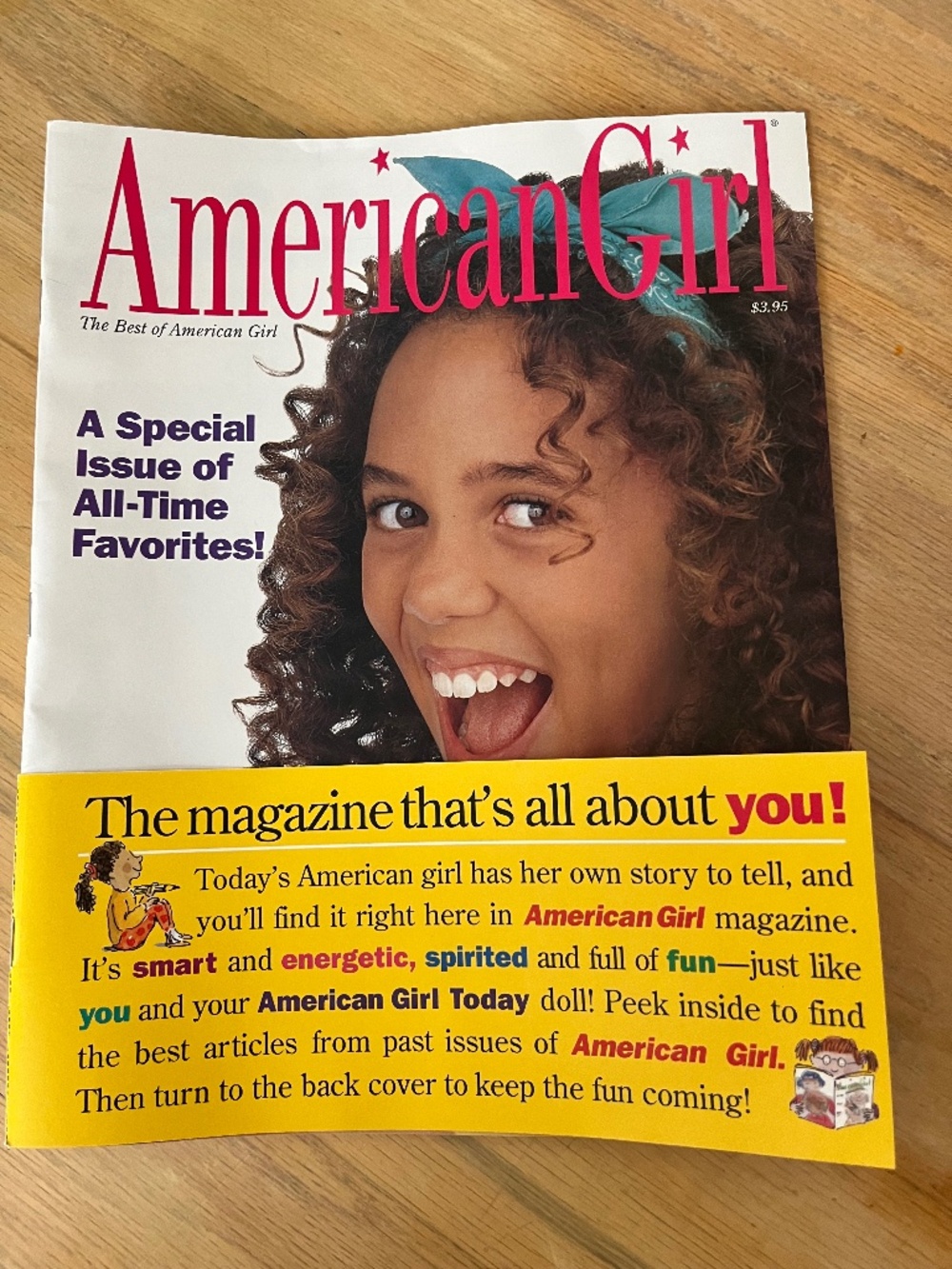 1998 American Girl Magazine: "A Special Issue of All-Time Favorites!"